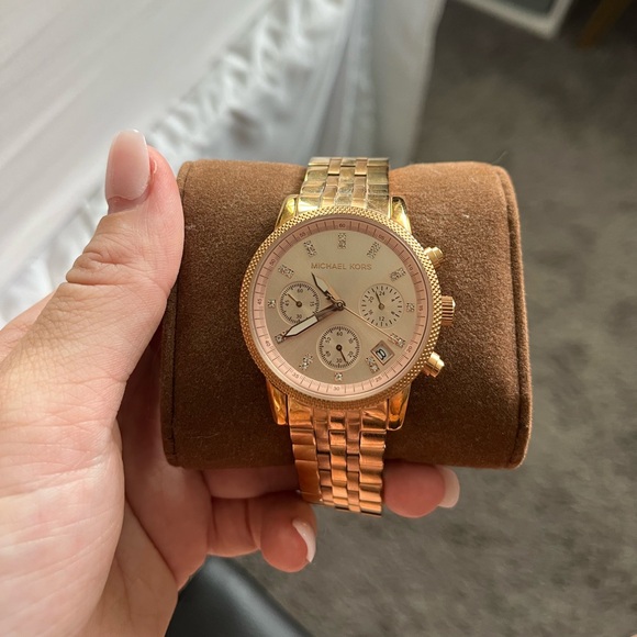 Michael Kors Ritz Chronograph Watch - Picture 2 of 9